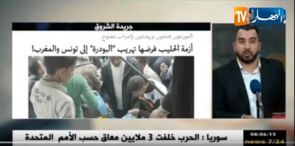 مذيع جزائري:"تفاقم ازمة الحليب في الجزائر سببها تهريبه الى المغرب وتونس"
