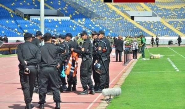 الأمن يكشف تفاصيل سقوط شرطي من مدرجات ملعب محمد الخامس