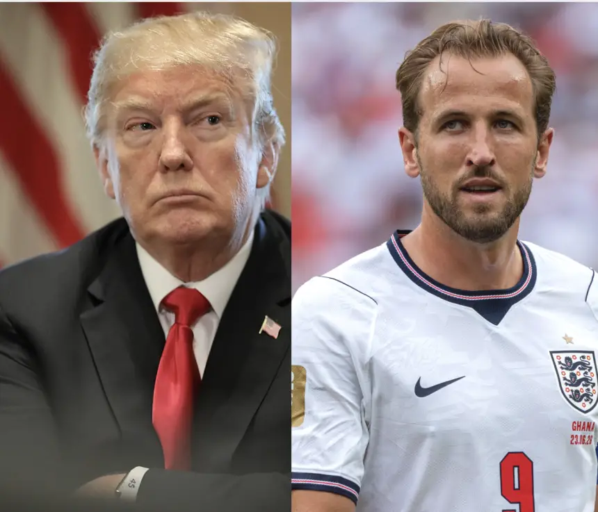 دونالد ترامب يصف هاري كين بـ"اللاعب العظيم" بعد ملحمة "أزتيكا" المونديالية