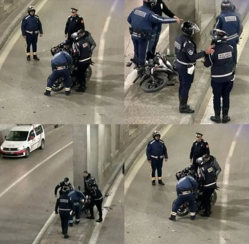 مأساة حقيقية.. اصطدام دراجة نارية بجدار نفق يُزهق روح طفلة وشقيقها في طنجة