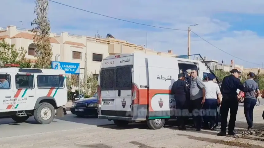 القوة العمومية تمنع تقدم مسيرة احتجاجية لطلبة جامعة محمد الاول بوجدة