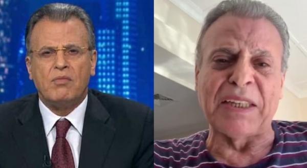 مذيع قناة الجزيرة جمال ريان ينهار باكيا وهو يتحدث عن صفقة القرن