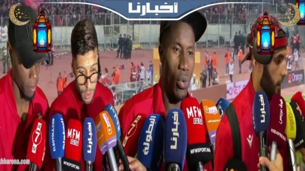 لاعبو الوداد يتحدثون عن الفوز أمام شبيبة القبائل والديربي المرتقب