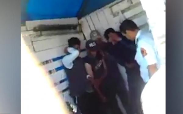 فيديو تعنيف يتسبب في إعفاء مسؤول أمني بباب سبتة