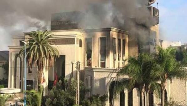 بلاغ رسمي من مجموعة الضحى حول حادث حريق مقرها المركزي