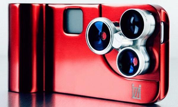 أداة تحول iPhone 5لكاميرا فوتوغرافية