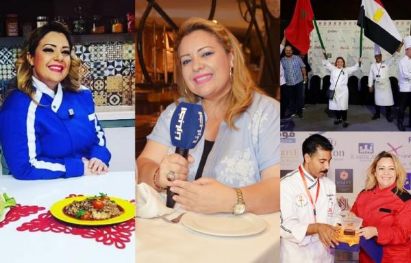 الشيف "سعاد البوعمري" طباخة المشاهير في أول ظهور لها بعد عودتها إلى المغرب