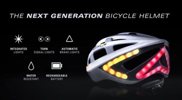 أول خوذة لراكبي الدراجات الهوائية تحد من الحوادث المرورية