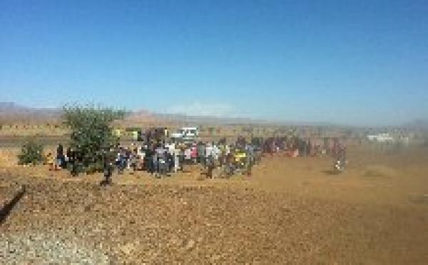 تنغير : مسيرة احتجاجية مشيا على الأقدام