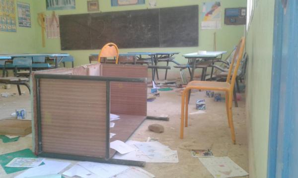  أساتذة يصدمون بتخريب أقسامهم في أول أيام الدخول المدرسي بالمغرب