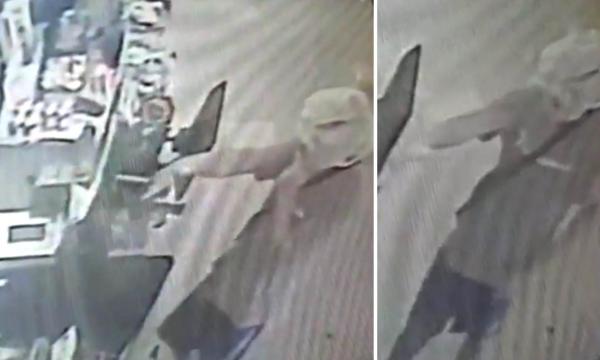 بأقل تكلفة.. لص يسطو على سوبر ماركت بواسطة أصبعة وكيس بلاستيكي