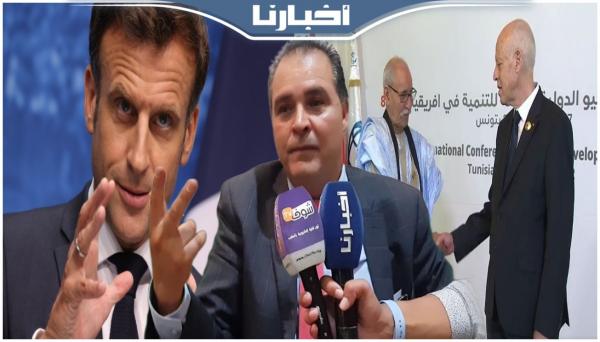 المعارض التونسي لطفي غرس: ماكرون كان له دور كبير في وصول "بن بطوش" إلى تونس