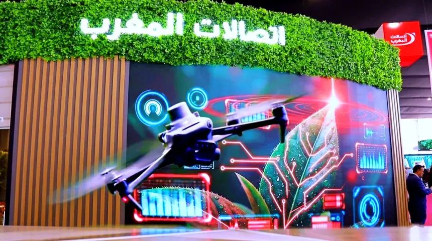 "اتصالات المغرب" تقود ثورة الفلاحة الذكية في "سيام 2026" بالكشف عن أحدث تقنيات الجيل الخامس والدرونز(فيديو)