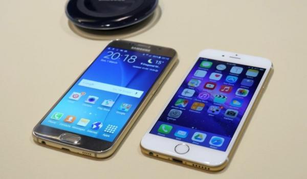 مقارنة بالأرقام بين غالاكسي S6 وآيفون 6