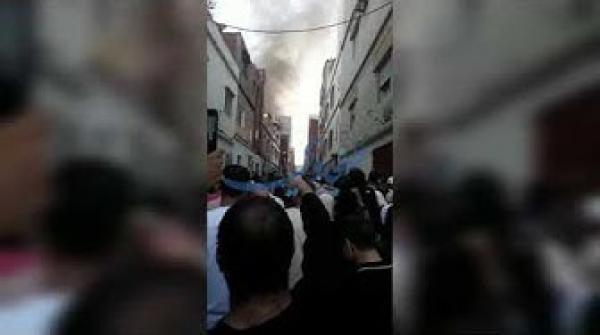 طنجة: حريق يلتهم منزلا بحومة الحداد