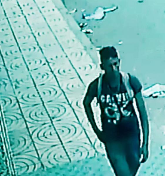 صورة المشتبه فيه المعتقل