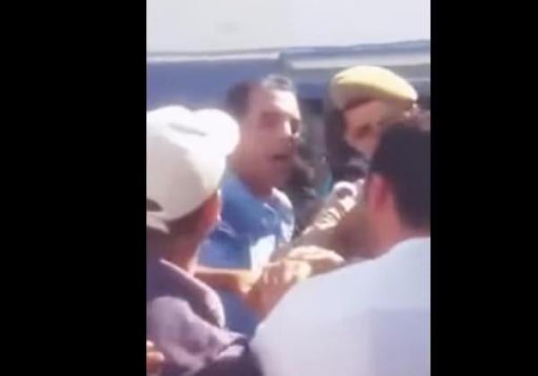 بوليسي شانق على مواطن كيقول ليه:  نتا ماشي راجل !