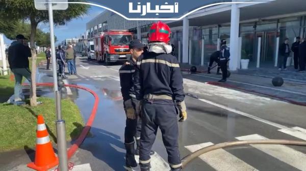 حريق مهول بمارينا طنجة يتسبب في وفاة شخص وإصابة أخرين بشكل بليغ