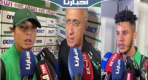مدرب ولاعبو الرجاء: حققنا الفوز على الحسنية و هدفنا الآن هو الديربي