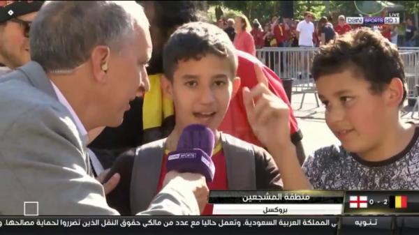 طفل مغربي بلجيكي سئل من هو اللاعب المغربي المفضل وكانت اجابته غير متوقعة