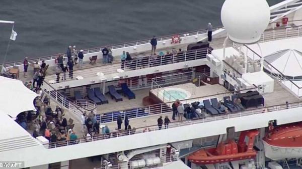 تعطل سفينة سياحية متجهة لنيويورك يثير الرعب