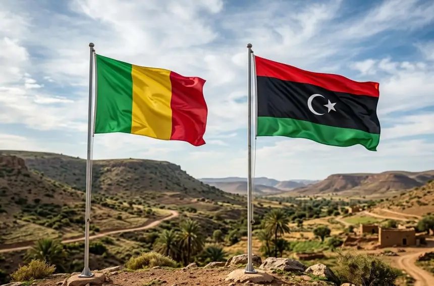 تعزية ليبيا لمالي.. رسائل بين السطور تثير تساؤلات جوهرية حول تحولات موازين القوى في منطقة الساحل