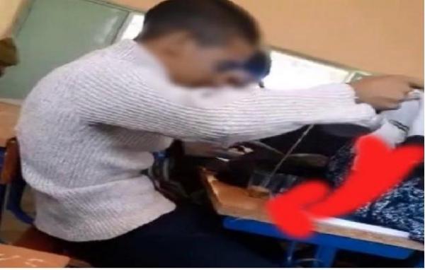 تلاميذ يحتسون الشاي في قاعة الدرس ..التعليم المغربي في خبر كان (فيديو)