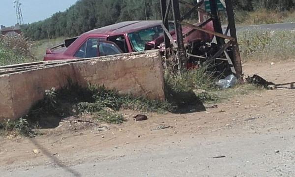 مأساة..أستاذ ذهب للتعزية في وفاة قريبته فتعرض لحادثة سير فقد فيها زوجته وهذه التفاصيل!!