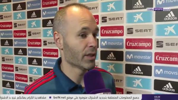 اعتراف جميل من الرسام انيستا عن المنتخب الوطني المغربي