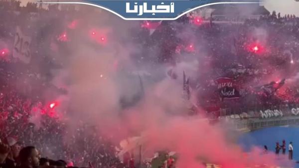 فرحة هيستيرية لجماهير الوداد بالهدف الأول أمام الأهلي