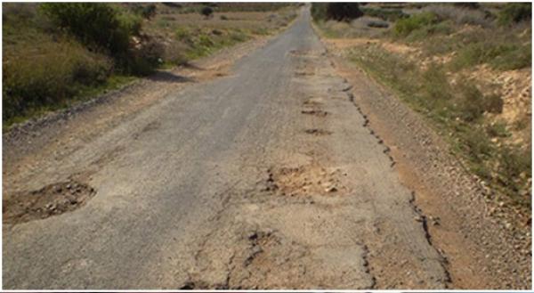 بعد مقال "أخبارنا": المسؤولون يشرعون في إصلاح الطريق المهترئة و فيسبوكيون :"اللهم لعمش ولى لعمى"