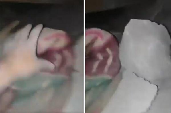 زلزال الحوز..فيديو مؤلم لأب يبحث عن أولاده تحت الأنقاض(فيديو)