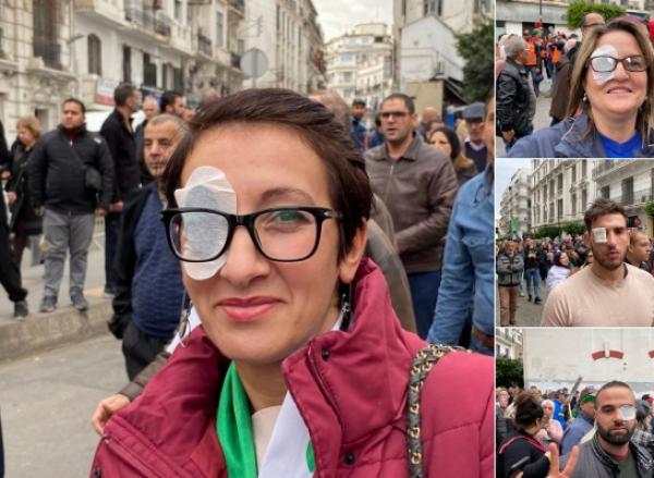 العسكر يفقد صوابه...القوات الجزائرية تستعمل القوة المفرطة لتفريق الاحتجاجات الرافضة لـ"تبون" وتفقأ أعين العديدين