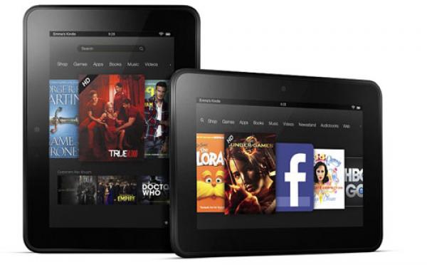 أمازون تطرح 3 اجهزة لوحية من عائلة كيندل فاير