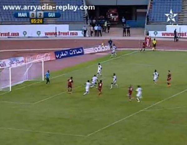 ملخص مباراة المغرب و غينيا