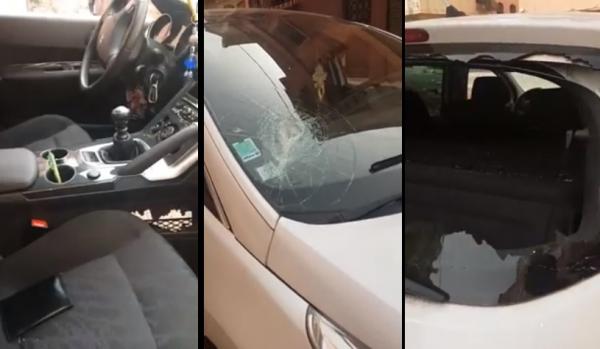 السيبة .. مشرملين مسلحين بالسيوف يعترضون طريق مهاجر مغربي و يكسرون سيارته