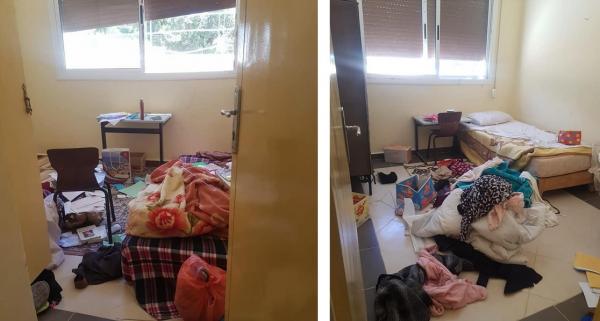 اقتحام وتخريب سكنية وظيفية  بمجموعة مدارس عين الزهرة بمديرية الدريوش