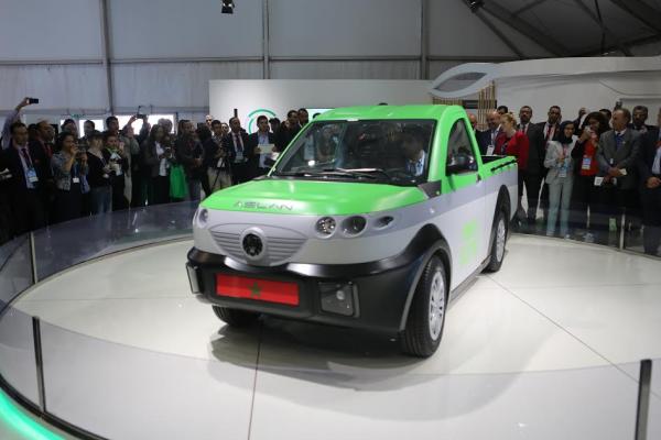 "أسلان" .. أول عربة نقل إلكترونية مغربية 100 % بالعالم ترى النور بكوب22