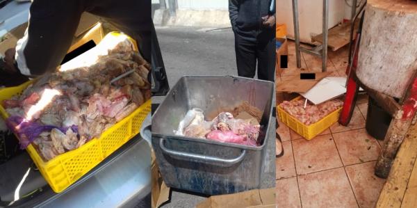 القبض على شخص متورط في حيازة مواد غذائية فاسدة