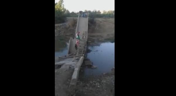 "شوهة":حالة قنطرة بدار الكداري على واد بهت