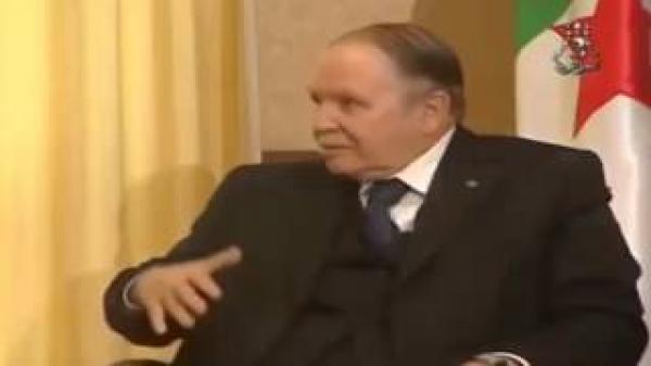 ظهور بوتفليقة على التلفزيون الرسمي بعد إشاعة وفاته