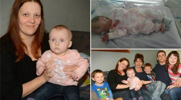  البريطانية وعائلتها 