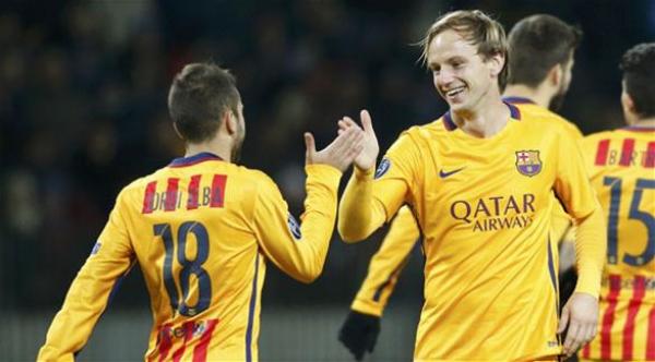 راكيتيتش يقود برشلونة لفوز سهل أمام بوريسوف 