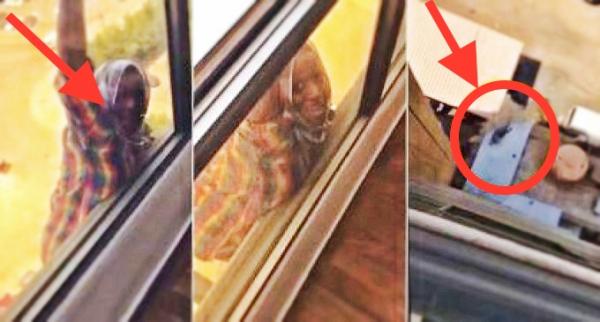 صادم : خليجية توثق لحظة انتحار خادمتها بدم بارد رغم استغاثتها ( الفيديو )