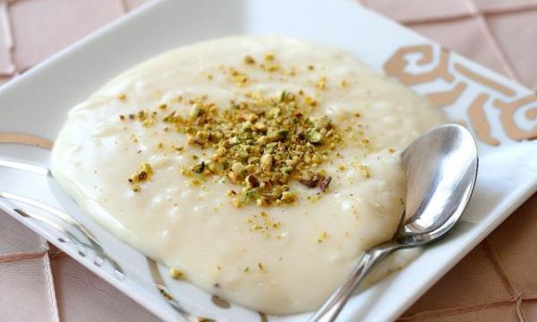 ديسير لذيذ من الأرز