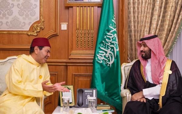 الأمير مولاي رشيد يلتقي بولي العهد السعودي محمد بن سلمان