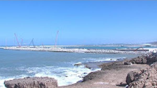 تقدم أشغال المرحلة الأولى من مشروع الميناء الجديد بآسفي