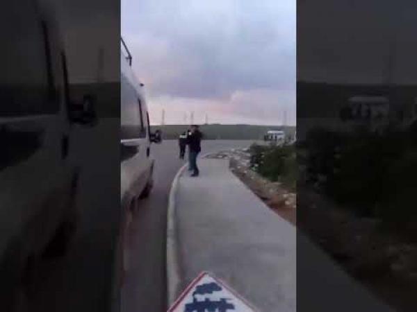 بعد فاجعة طنجة الشركة المكلفة باشارات المرور تسارع إلى وضع علامات بمكان الحادث