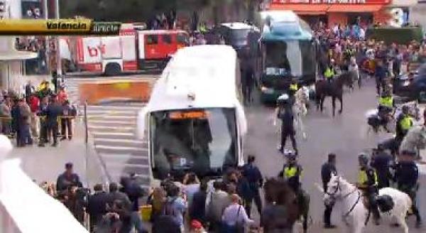 وفاة مشجع بأزمة قلبية قبل بدء مباراة ريال مدريد وفالنسيا 