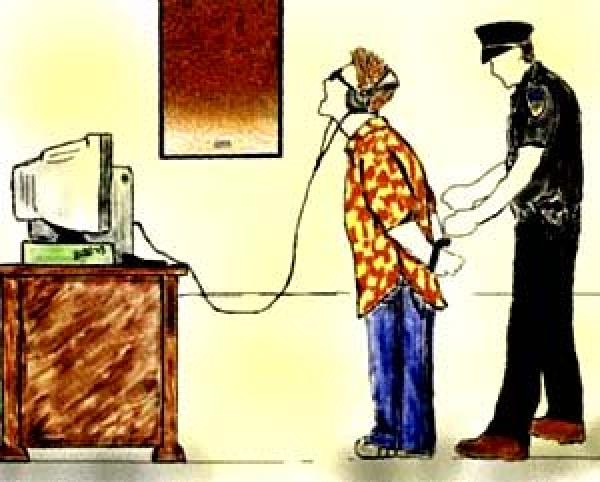 السجن عامين لتحميل ملف بطريقة غير مشروعة